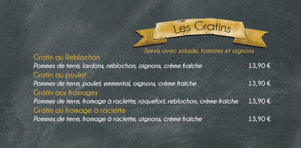 Gratins Gratins