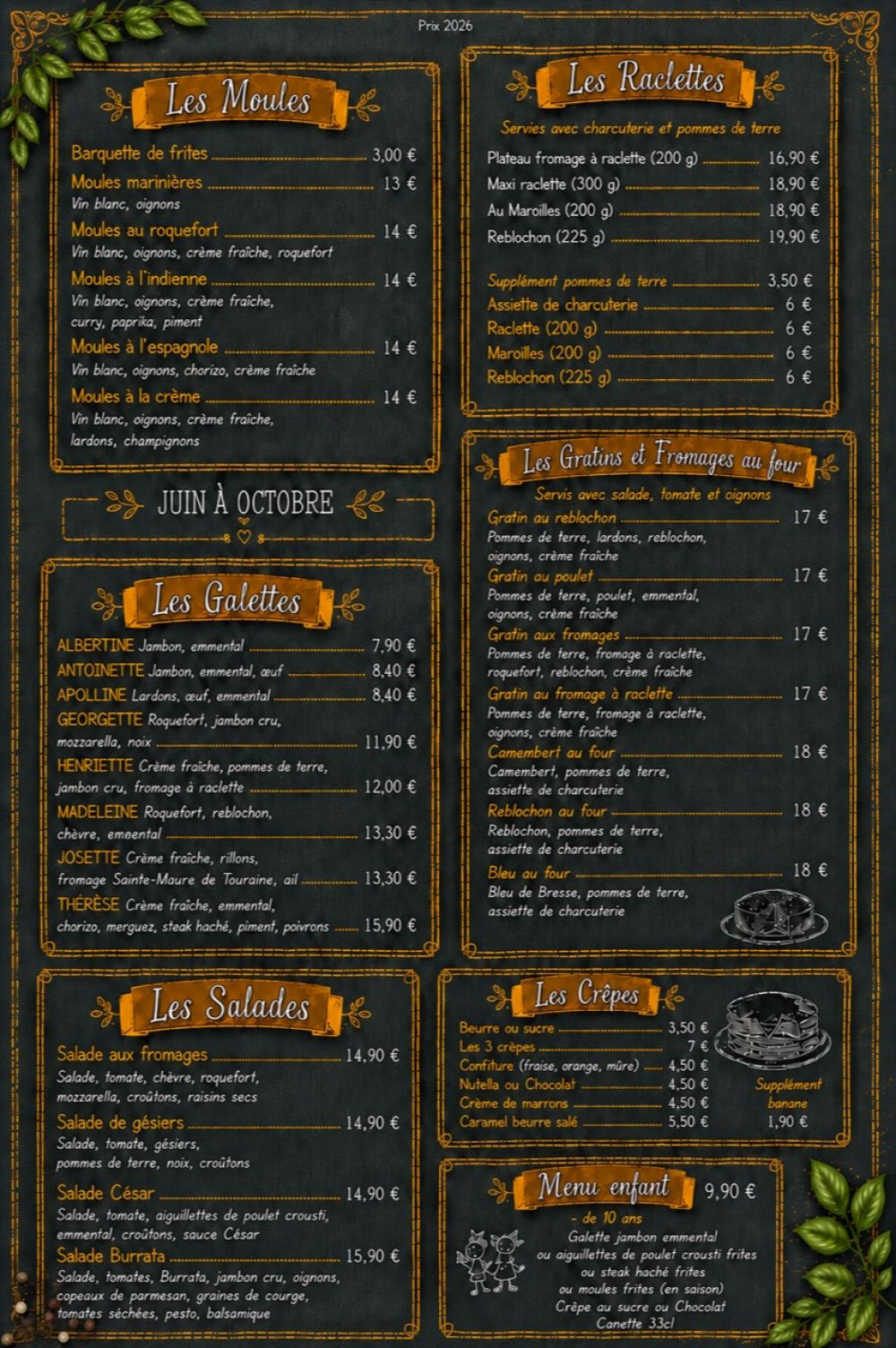 Crêpes sucrées