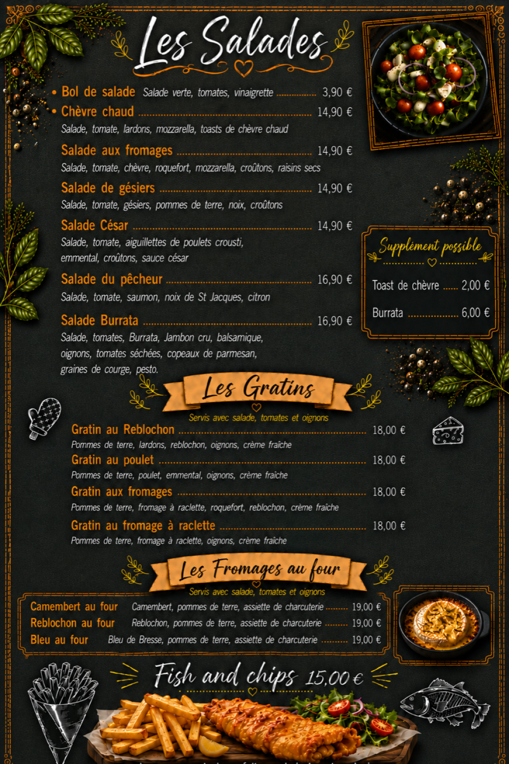 Plats de saison